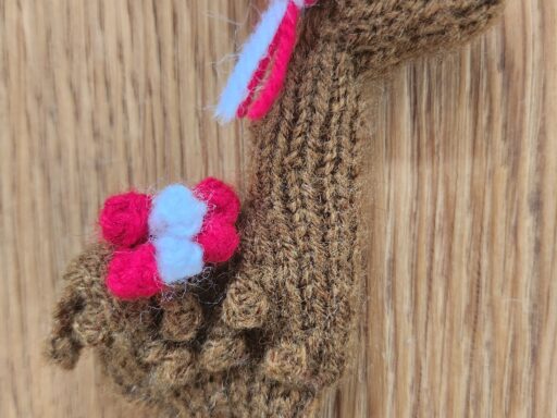 Alpaka Fingerpuppe