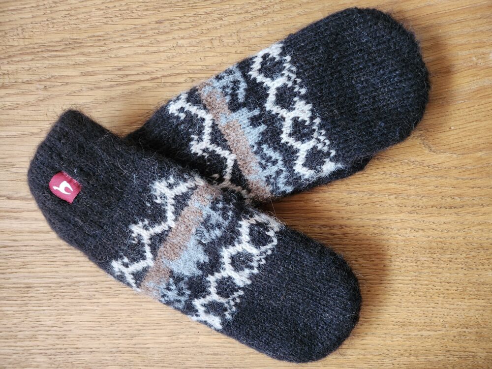 Rustikale Fäustlinge Natur