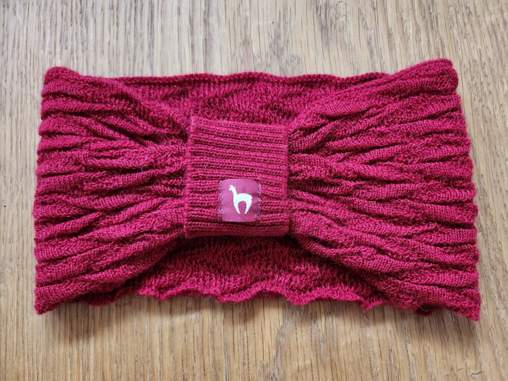 Alpakastirnband Biesen